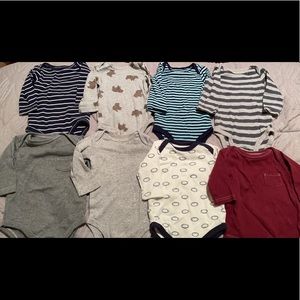 Long sleeve onesies 0-3 months